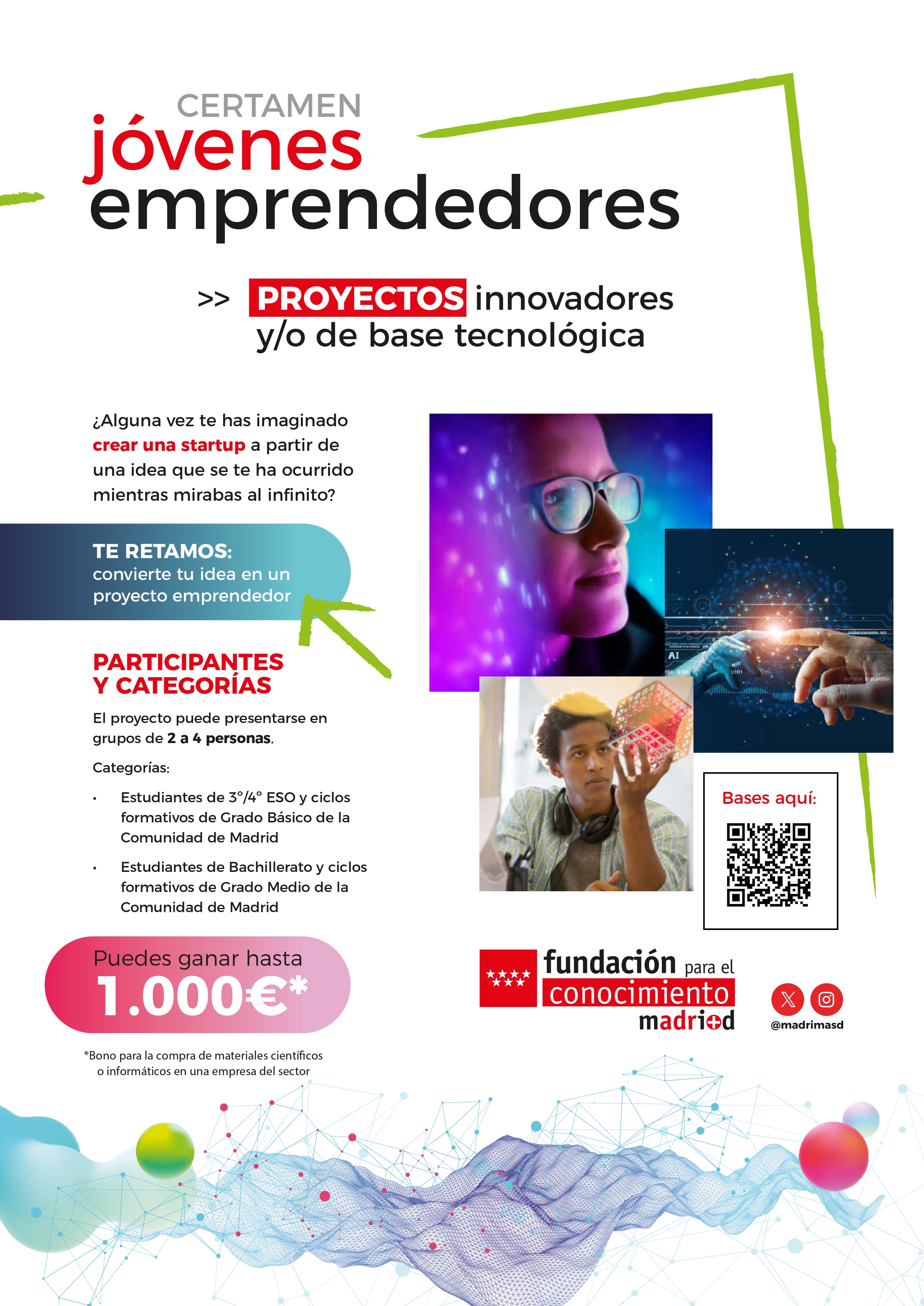 Jovenes emprendedores madrimasd feria 2025