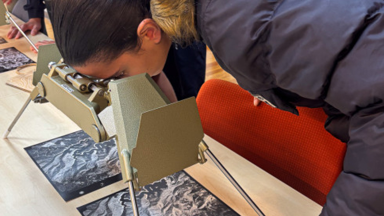 Taller: Visión 3D del territorio. Estereoscopos (IGN)