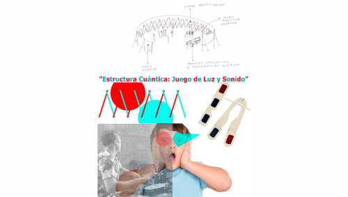 Estructura Cuántica: Juego de Luz y Sonido