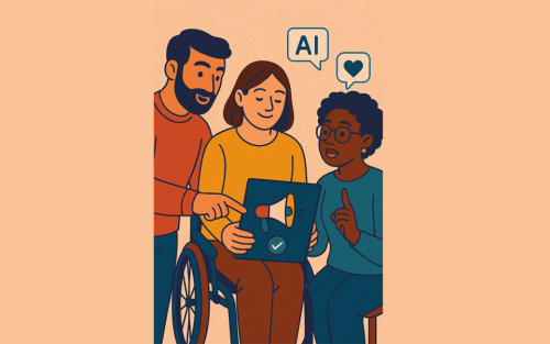 Personas consultando la IA