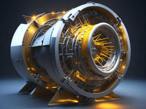 Motor con luces amarillas. Imagen de Pete Linforth en Pixabay