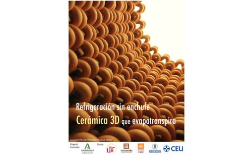 Cerámica 3D que evapotranspira 