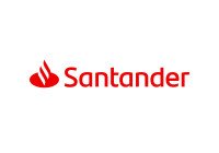 Logo rojo del Banco Santander