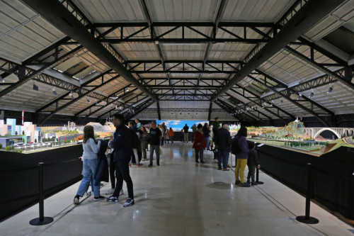 Vista general de la maqueta 'Territorio Ferroviario'