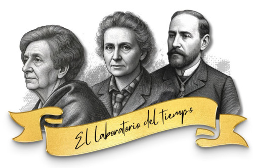 Margarita Salas, Marie-Sklodowska Curie y Santiago Ramón y Cajal