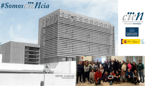 Edificio y equipo personal que integran la Fundación CIEN