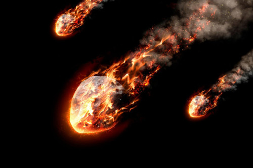 Tres meteoritos