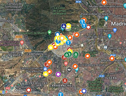 mapa crimen lucero madrid