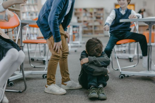 Niños en aula