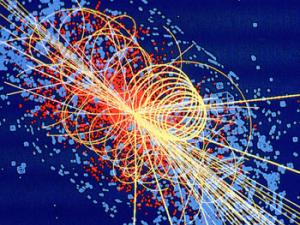 Simulación de CMS con protones. / CERN