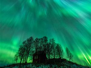 Aurora boreal en Noruega. / Sarah Frazier, NASA's Goddard Space Flight Center, Greenbelt, Md.