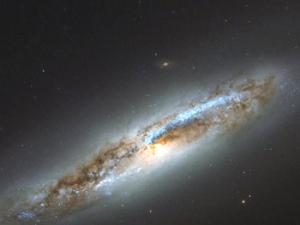 Imagen capturada con el Hubble de Constelación de Virgo, a la que pertenece la estrella Ross 128. / ESA/NASA