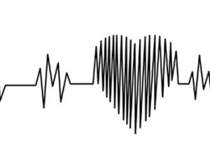 Electrocardiograma con corazon. / ElisaRiva (PIXABAY)